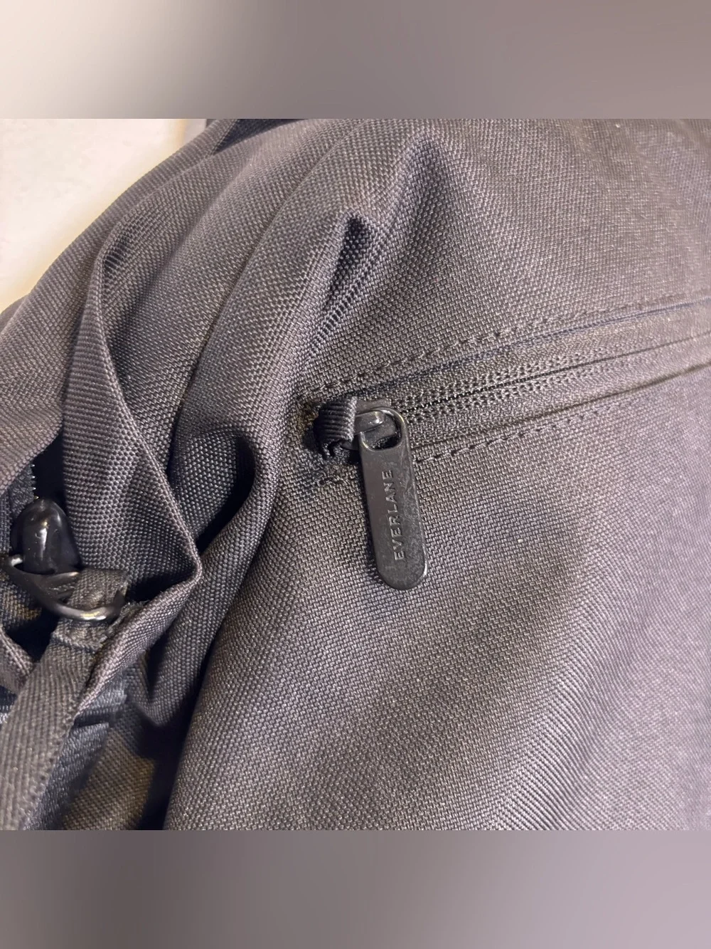 Everlane Black Duffel Bag